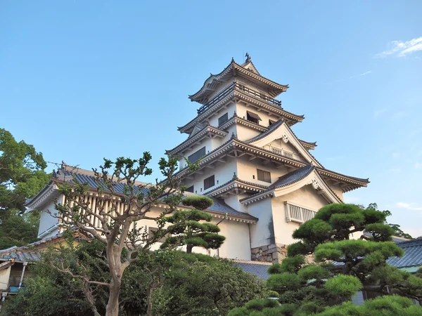 Castelo de Imabari na Prefeitura de Ehime, Japão . — Fotografia de Stock