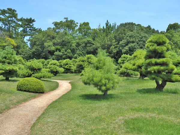 Ritsurin Garden in Takamatsu, Japan. — Stock Photo, Image