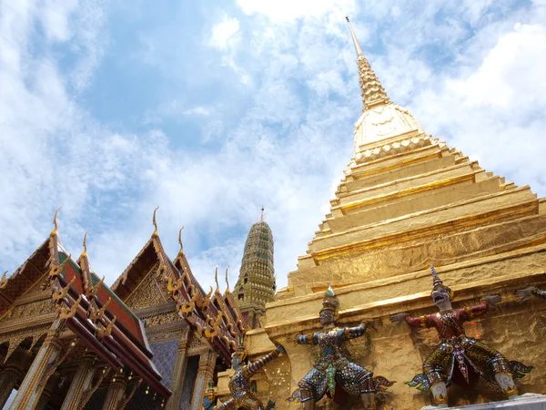 Wat Phra Kaew chrám Smaragdového Buddhy — Stock fotografie