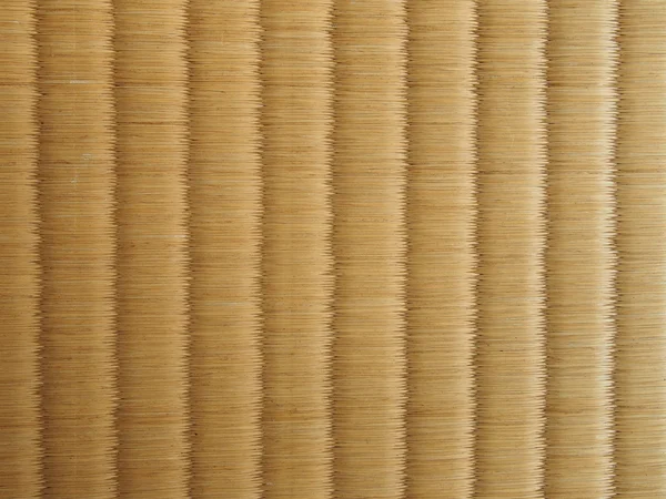 Nahaufnahme Detail der Tatami-Matte, japanischer Boden. — Stockfoto