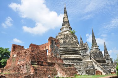 WAT phra sri sanphet Tapınağı, ayutthaya, Tayland .