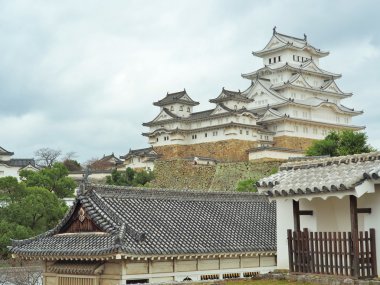Himeji Kalesi Himeji, Hyōgo Prefecture, Japonya bulunan.
