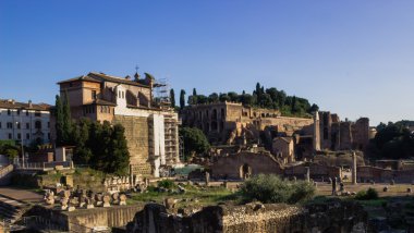 Antik Roma şehrinin kalıntıları