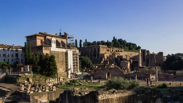 Руїни давнього міста Риму — стокове фото