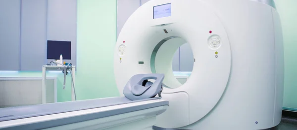Compleet Cat Scansysteem Een Ziekenhuisomgeving Magnetische Resonantie Imaging Scan — Stockfoto