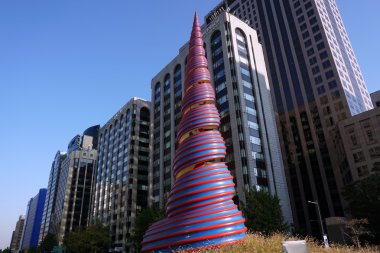 Seoul, Güney Kore - Ekim 17