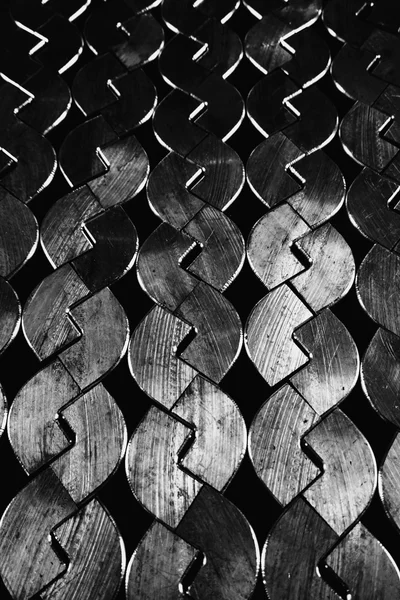 抽象的な金属の形状 — ストック写真