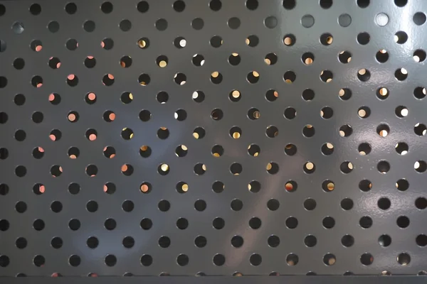 Okrągłe metalowe siatki — Zdjęcie stockowe