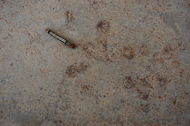 Caterpillar beton zemin 