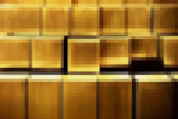 Golden fractal texture — Stock Photo, Image