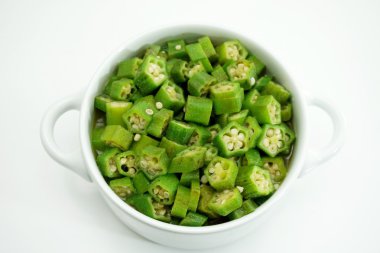 001 tereyağlı kızarmış yeşil bamya