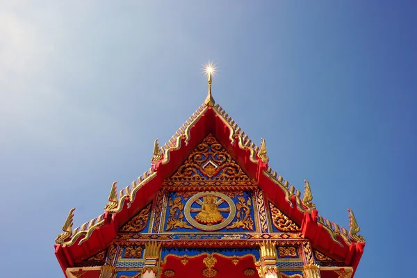 Closeup Thais Boeddhistische tempel 004 — Stockfoto