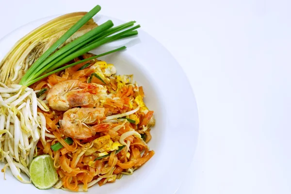 Stir fried rice noodle with shrimp 004 — Stock Photo, Image