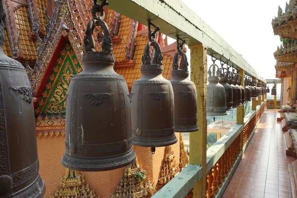 Line up of monastic bell — Stock Photo, Image