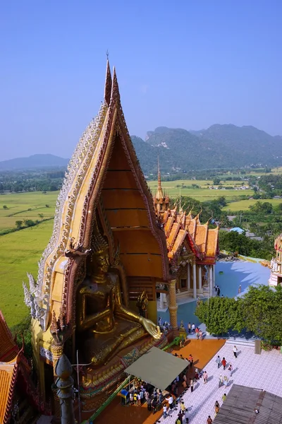 Wat Tham Sua veya Tiger mağara tapınak Tayland seyahat — Stok fotoğraf