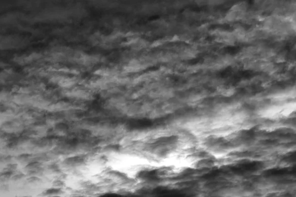 Облачный ряд — стоковое фото