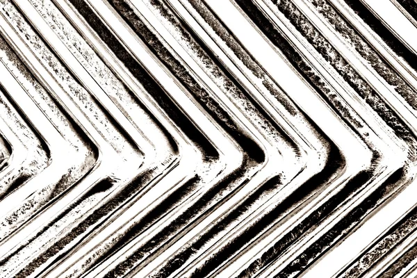 Abstract black and white angle metal — Stock Photo, Image