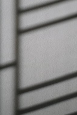 beyaz duvar üstünde pencere gölgesi