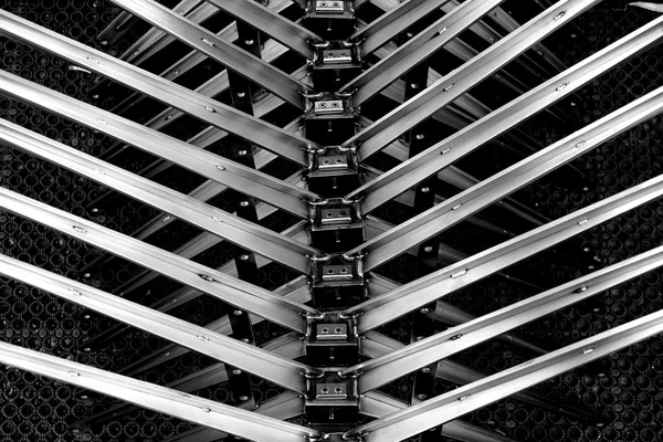 Abstract metal spine — Stok fotoğraf
