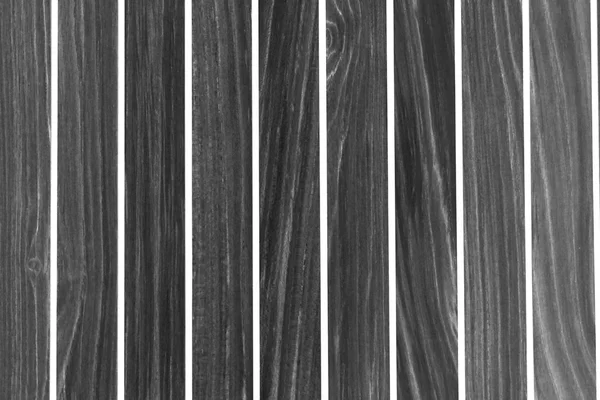 Black and white wood lath — Stockfoto