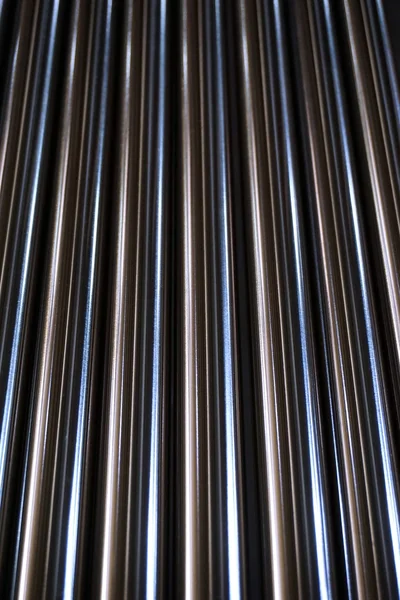 Alinhar tubo de metal — Fotografia de Stock