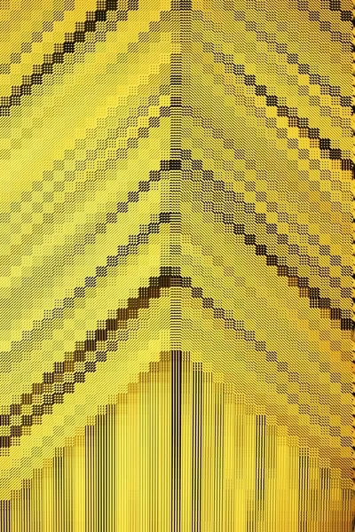 Abstrato bloco de mosaico amarelo — Fotografia de Stock
