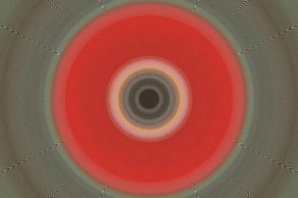 Анотація круглі червоний — стокове фото