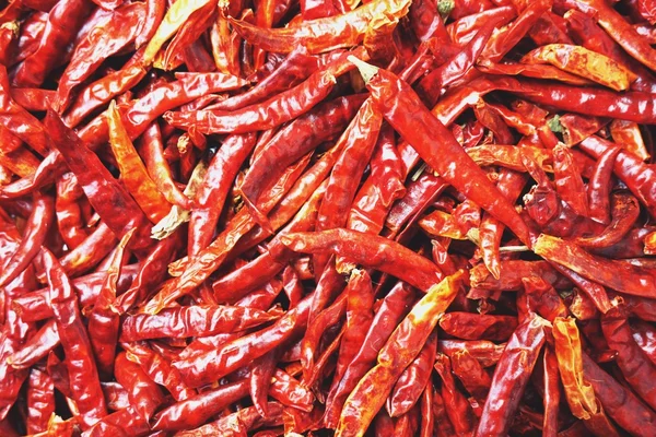 Gedroogde Spaanse peper — Stockfoto
