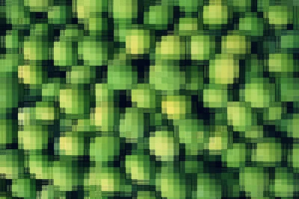 Bloc mosaïque vert abstrait — Photo