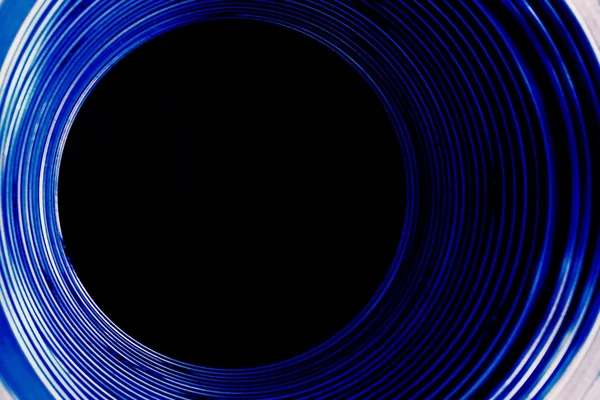 Σκούρο μπλε σήραγγα — Φωτογραφία Αρχείου