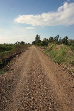 Kırsal yol Tayland