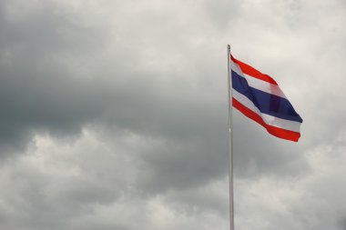 Bulut ile Tayland bayrağı