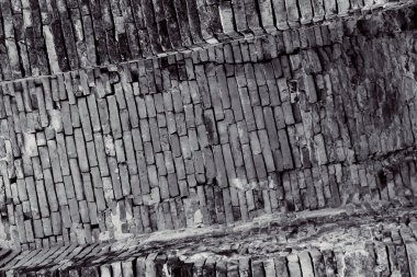 soyut eski tuğla duvar