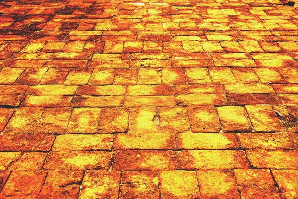 Abstract old brick floor — Stock Photo, Image