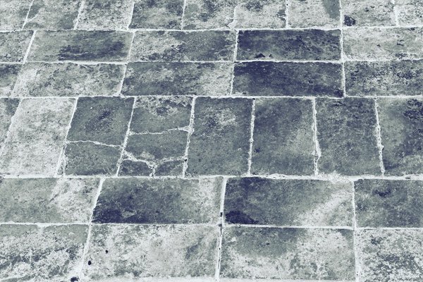Abstract old brick floor for background used