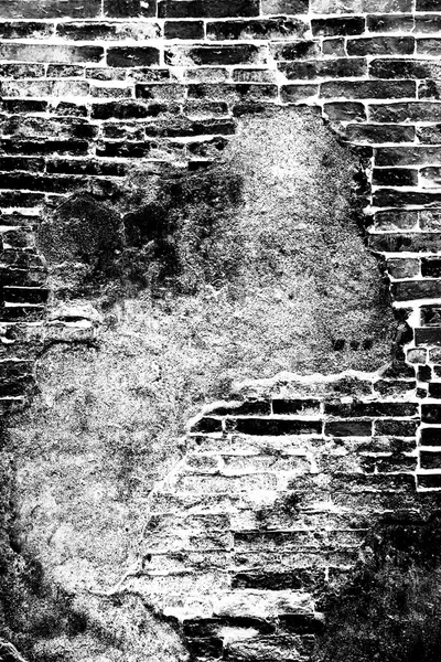 抽象旧砖墙 — 图库照片