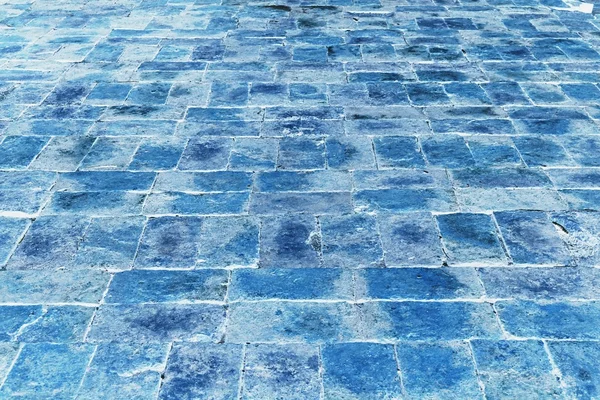 Abstracte oude bakstenen vloer — Stockfoto