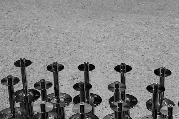 Piezas de repuesto de metal abstracto — Foto de Stock