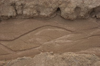 sel sonra soyut toprak