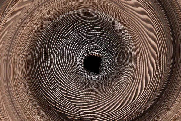Rollo abstracto de cartón ondulado — Foto de Stock
