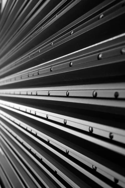 Linha abstrata de perfil de alumínio — Fotografia de Stock
