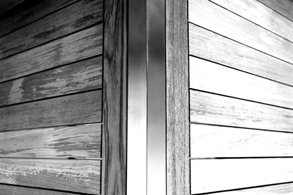 Ecke aus Holz — Stockfoto