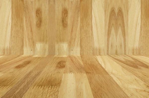 Paredes de madeira no fundo do chão — Fotografia de Stock