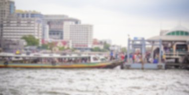 Feribot Tekne, soyut arka plan bulanık