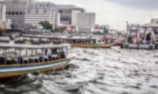 Ferry boat,Abstract blurred background — Stock Photo, Image