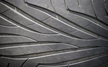 eski kullanılan lastik dokusuna yakın çekim