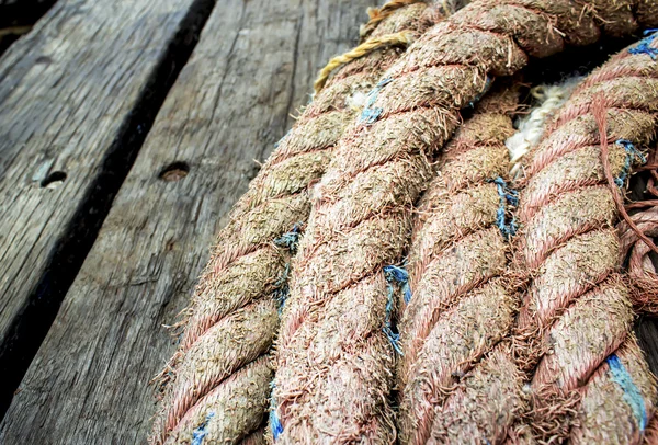 Ship old rope — Stock Photo, Image