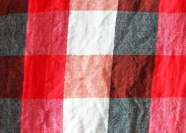 Colorido xadrez tecido de pano de lantejoulas fundo — Fotografia de Stock