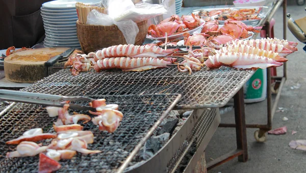 Parrilla de mariscos . —  Fotos de Stock