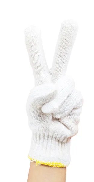 Fabric gloves — Stock Photo, Image